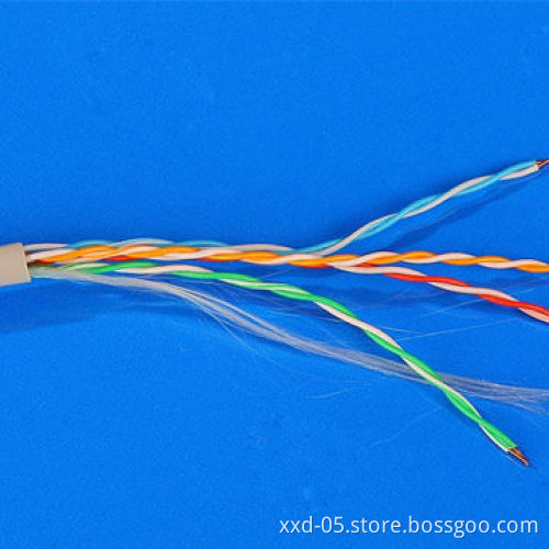 UTP Cat5e Indoor Cabling Cable, 24AWG Solid Copper, Various Colors Available